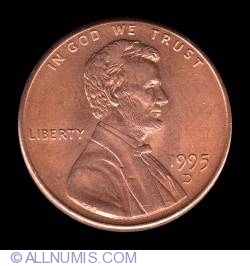 Image #1 of 1 Cent 1995 D