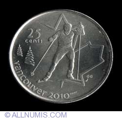 25 Cents 2009 - Cross Country Skiing