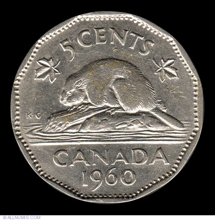 5 Cents 1960, Elizabeth II (1953-2022) - Canada - Coin - 8037