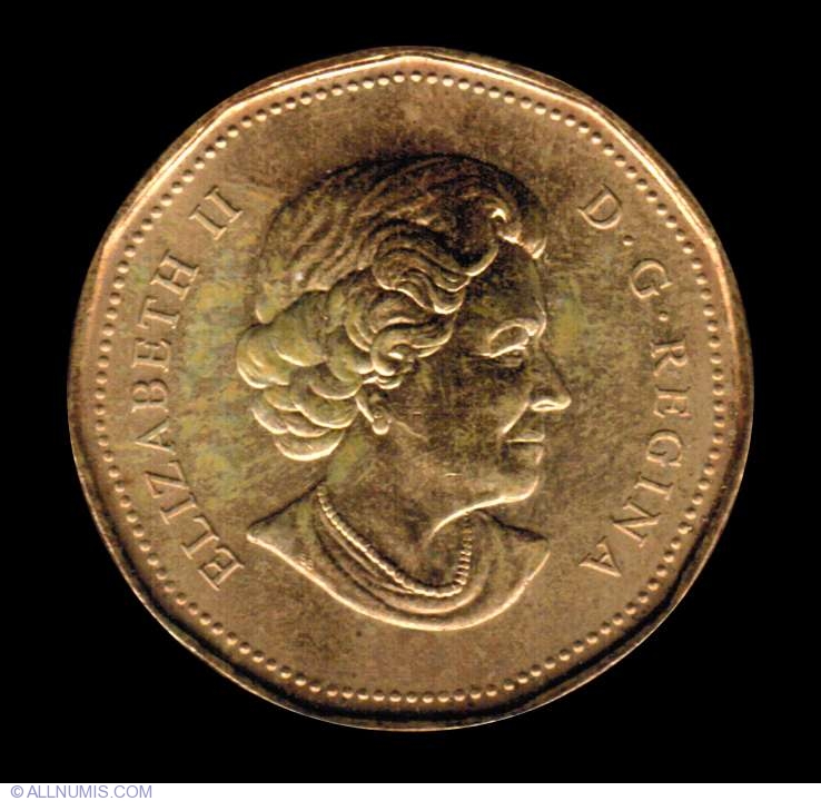 1 Dollar - Elizabeth II (Lucky Loonie 2008) - Canada – Numista