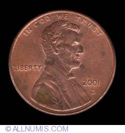 Image #1 of 1 Cent 2001 D