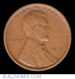 Image #1 of Lincoln Cent 1920