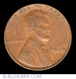 Image #1 of Lincoln Cent 1939