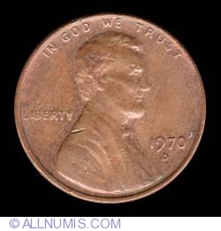 Image #1 of 1 Cent 1970 D
