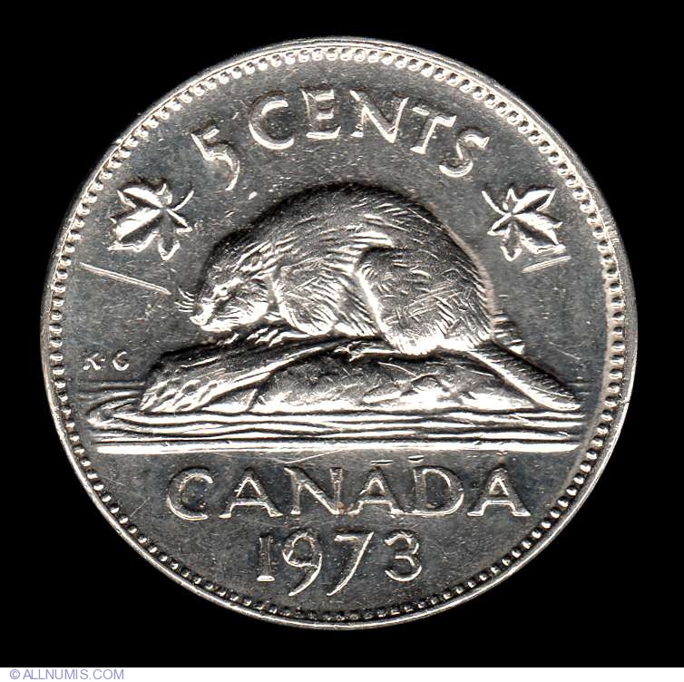Details about   1973 Canada Proof-Like 5 Cents 