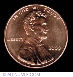 1 cent 2009  Aspect 1