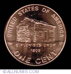 Image #2 of 1 cent 2009 - 200 de ani de la naștere