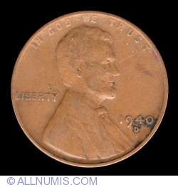 Image #1 of Lincoln Cent 1940 D