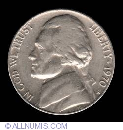 Jefferson Nickel 1970 S