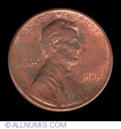 Image #1 of 1 Cent 1989