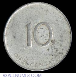 Image #2 of 10 Centavos 1988