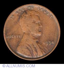 Image #1 of Lincoln Cent 1934