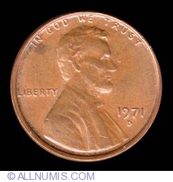 Image #1 of 1 Cent 1971 D