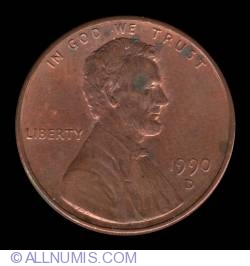 Image #1 of 1 Cent 1990 D