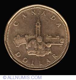 Image #2 of 1 Dollar 1992 - Parliamentul