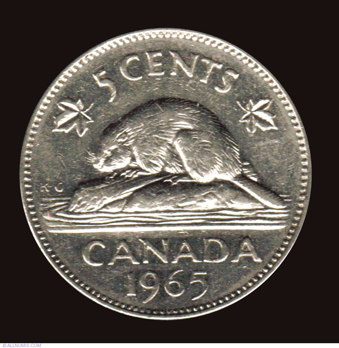 5 Cents 1965, Elizabeth II (1953-2022) - Canada - Coin - 7212