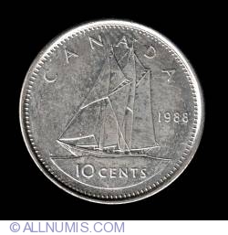 Image #2 of 10 Cents 1988
