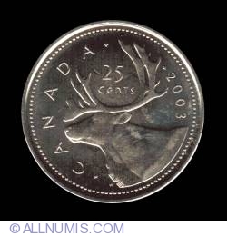 Image #2 of 25 Cents 2003 P
