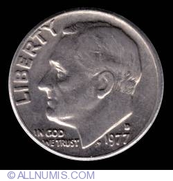 Image #1 of Dime 1977 D