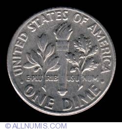 Image #2 of Dime 1977 D