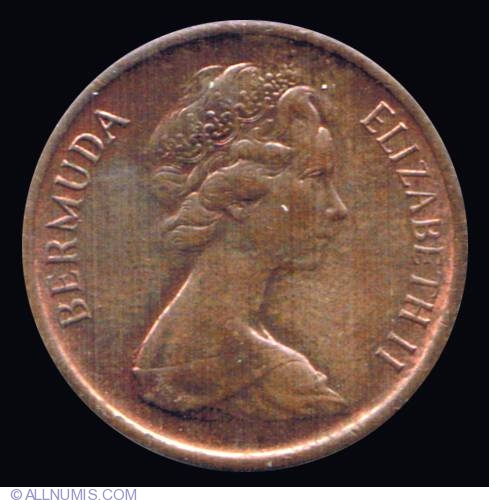 1 Cent 1977, 1970-1985 Issue - Bermuda - Coin - 10449