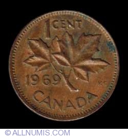 Image #2 of 1 Cent 1969