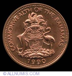 Image #1 of 1 Cent 1990
