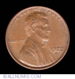 Image #1 of 1 Cent 1972 S