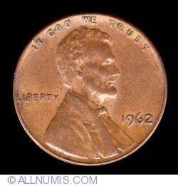 Image #1 of 1 Cent 1962