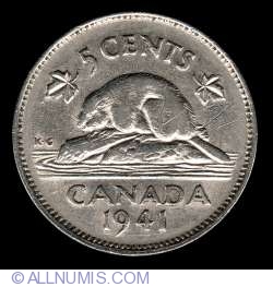 Image #2 of 5 Cents 1941