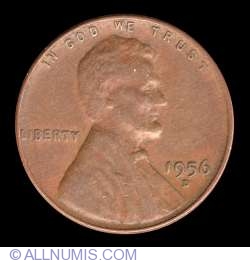 Image #1 of Lincoln Cent 1956 D