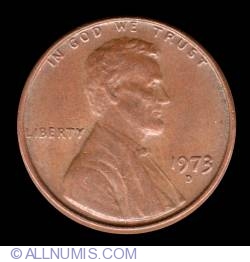 Image #1 of 1 Cent 1973 D