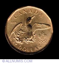 Image #2 of 1 Dollar 2008 - Lucky Loonie