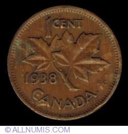 Image #2 of 1 Cent 1938