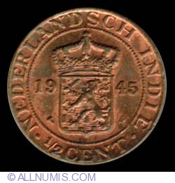 Image #1 of 1/2 Cent 1945