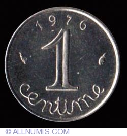 Image #2 of 1 Centime 1976