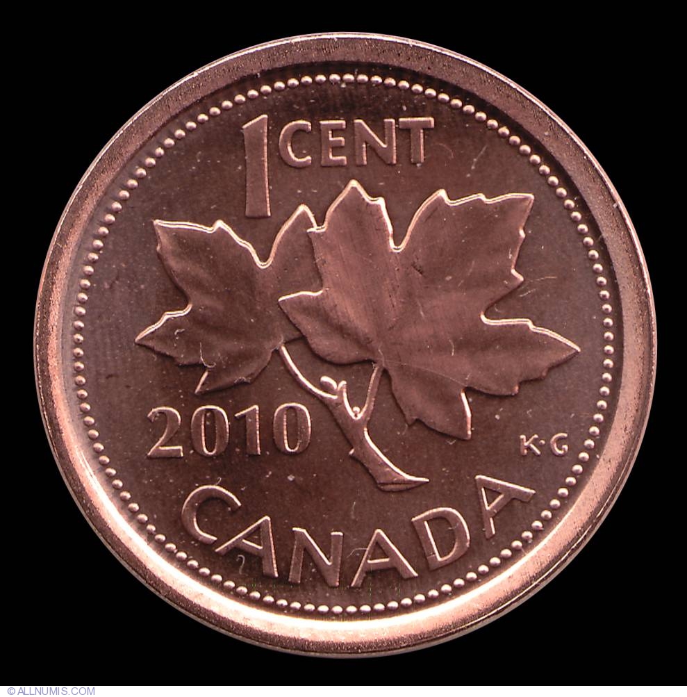 2011 Mag+Non-mag all UNC + 2012 Mag+Non-mag - CANADA 4 x 1¢ Pennies
