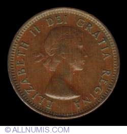 Image #1 of 1 Cent 1955 (fara bretea)