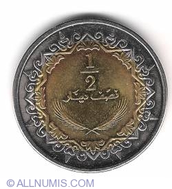 Image #2 of 1/2 Dinar 2009 (AH 1377)