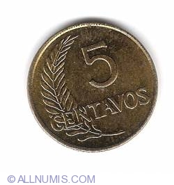 Image #2 of 5 Centavos 1958