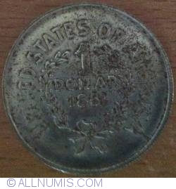 Image #1 of [FALS] 1 Dolar 1851 