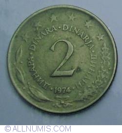 2 Dinari 1974