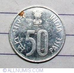 Image #2 of 50 Paise 1988