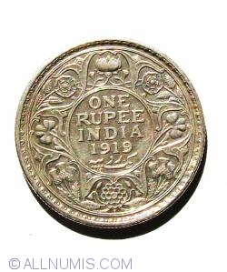 Image #2 of 1 rupee 1919