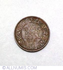 Image #2 of Quarter Anna 1862
