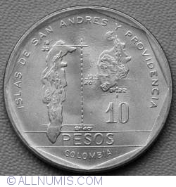 10 Pesos 1.981