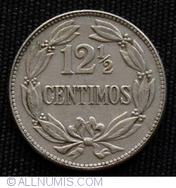 Image #2 of 12-1/2 Centimos 1958