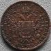 1 : 1/2 Kreuzer 1851 B