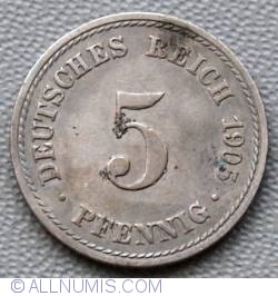 5 Pfennig 1905 A