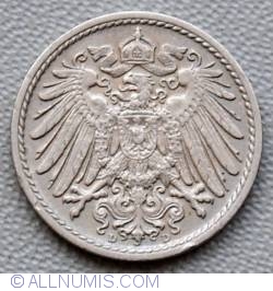 Image #2 of 5 Pfennig 1910 D